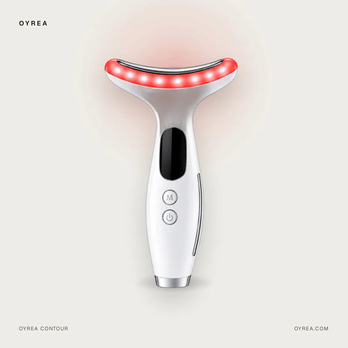 Oyrea Contour visto de frente, con su forma envolvente de 160 grados